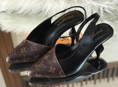Louis Vuitton Cherie Sling back Pumps | Elegant Designer Heels for Women