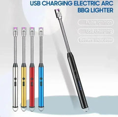 Stainless Steel Gas Lighter - 1 Pc for Stylish and Functional Kitchen Essentials