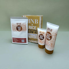 3 in 1 Rice Whitening And Glowing Facial Kit