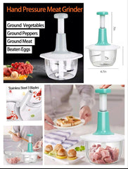 1 Pc Multifunctional Electric Food Chopper - Easy to Clean & Compact Design