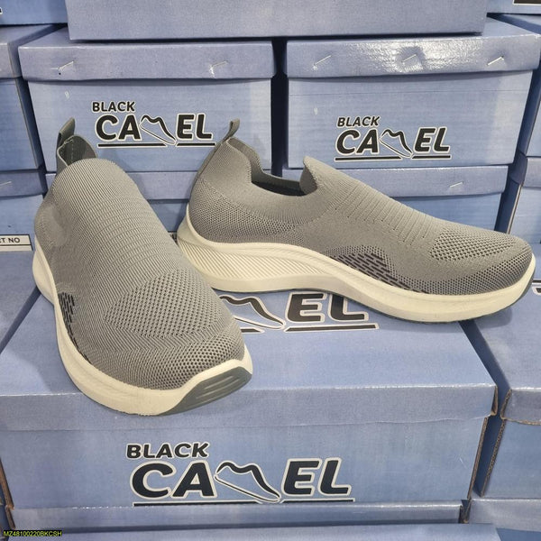 Slip On Joggers Shoes - Weloy, Grey