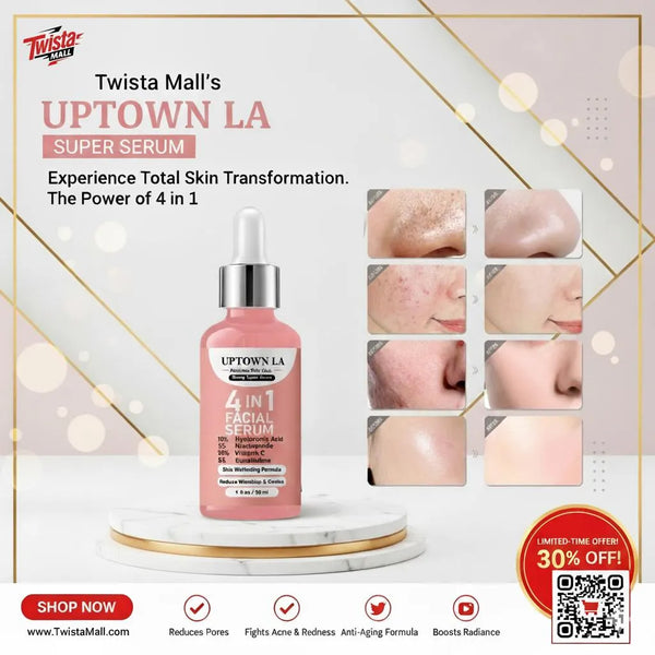 Uptown La 4 in 1 Facial Serum